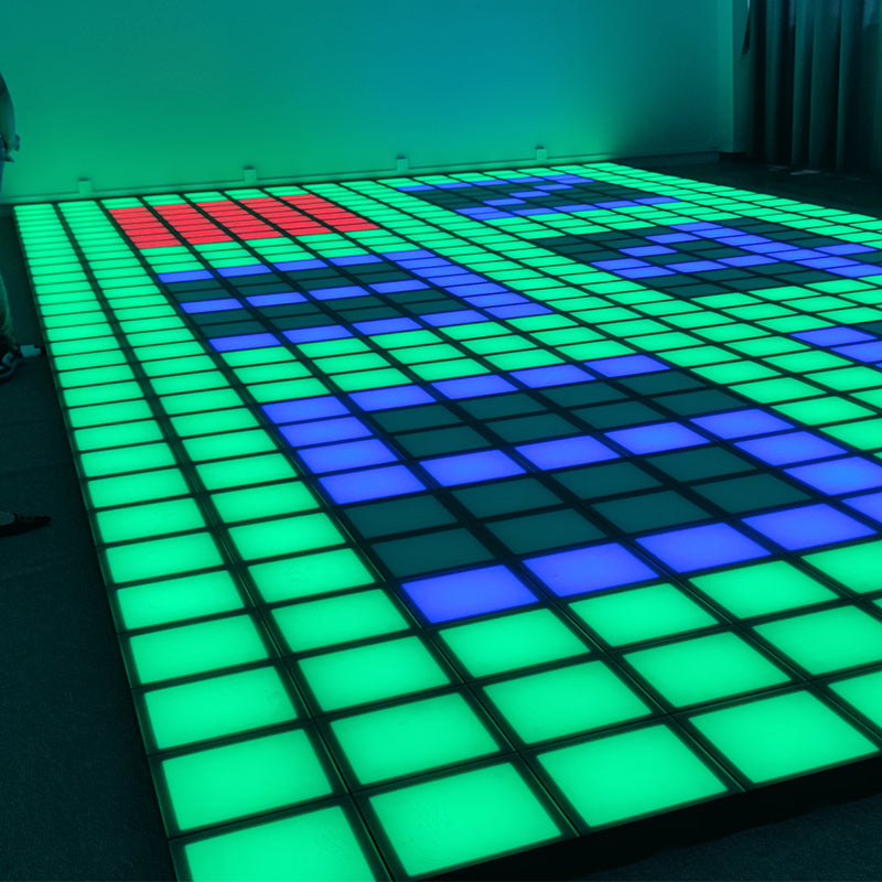 Floor is Lava Game Jumping Grid Game Super Grid Led Activate Interactive Light Up Game Room