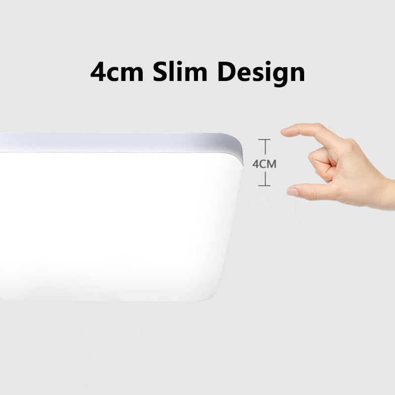 Human Sensor Panel Lamp Indoor Round Square 18W 24W 36W LED Stair Ceiling Light With Motion Detector Smart Sensor Light