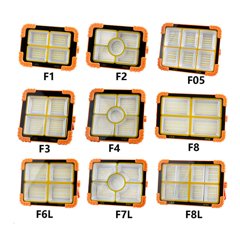 Modern Design Outdoor Waterproof Ip65 Rechargeable 100w Solar Led Emergency Flood Light