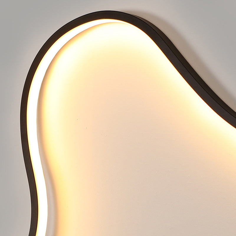 Post Modern Personality Snake Curve Decoration LED Creative Wall Lamp Wall Plug Night Light