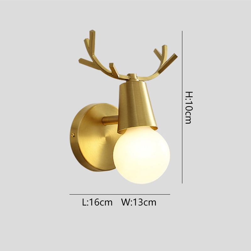 Simple Living Room Aisle Corridor Balcony Fashion Personality Creative Bedroom Bedside Wall Lamp