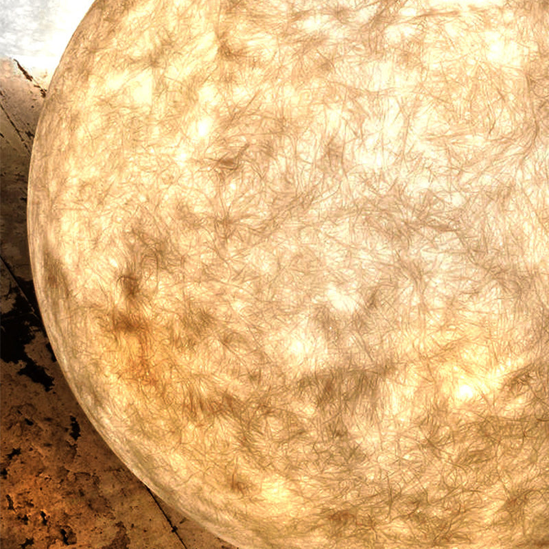 Rechargeable Waterproof Battery Operated Solar Charging Outdoor Beach Event Garden Led Ball Light Sphere Stone Lamp