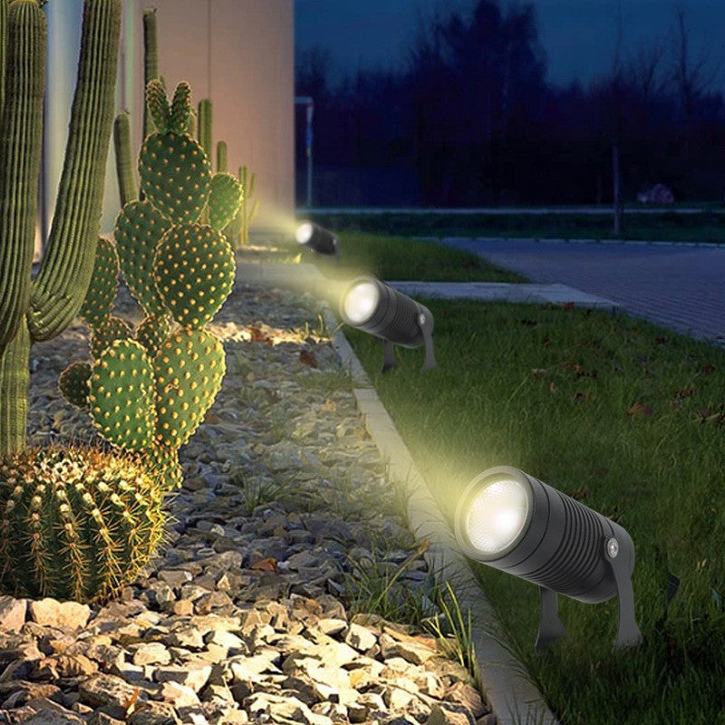 Modern Simple Outdoor Garden Spike Lights LED 3W 4W 12V Outdoor Landscape Spike Light for Outdoor Garden