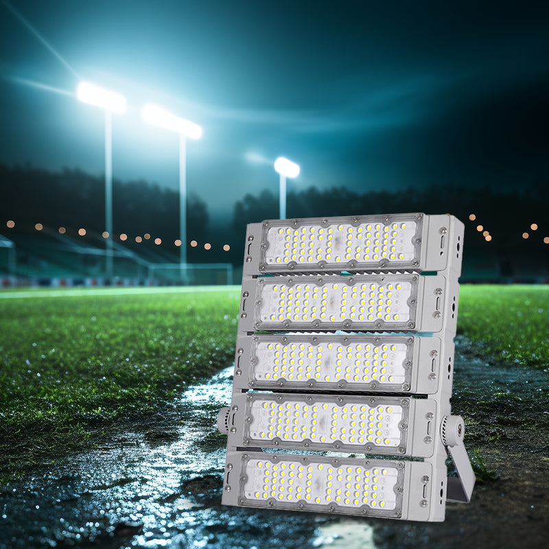 Manufacturer Outdoor 200w 300W 400W 500W 600W 1000W Modular LED Flood Light Basketball Soccer Stadium Sports Field Tunnel Light