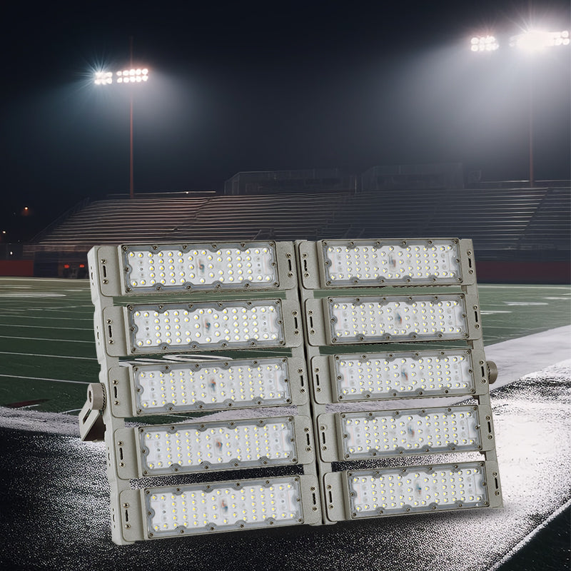 Manufacturer Outdoor 200w 300W 400W 500W 600W 1000W Modular LED Flood Light Basketball Soccer Stadium Sports Field Tunnel Light