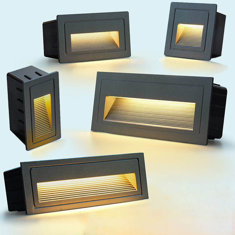 AC110V 220V Motion Sensor Hotel Indoor Staircase Led Recessed Stair Step Light