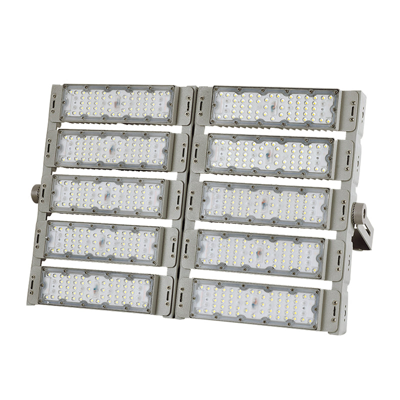Manufacturer Outdoor 200w 300W 400W 500W 600W 1000W Modular LED Flood Light Basketball Soccer Stadium Sports Field Tunnel Light
