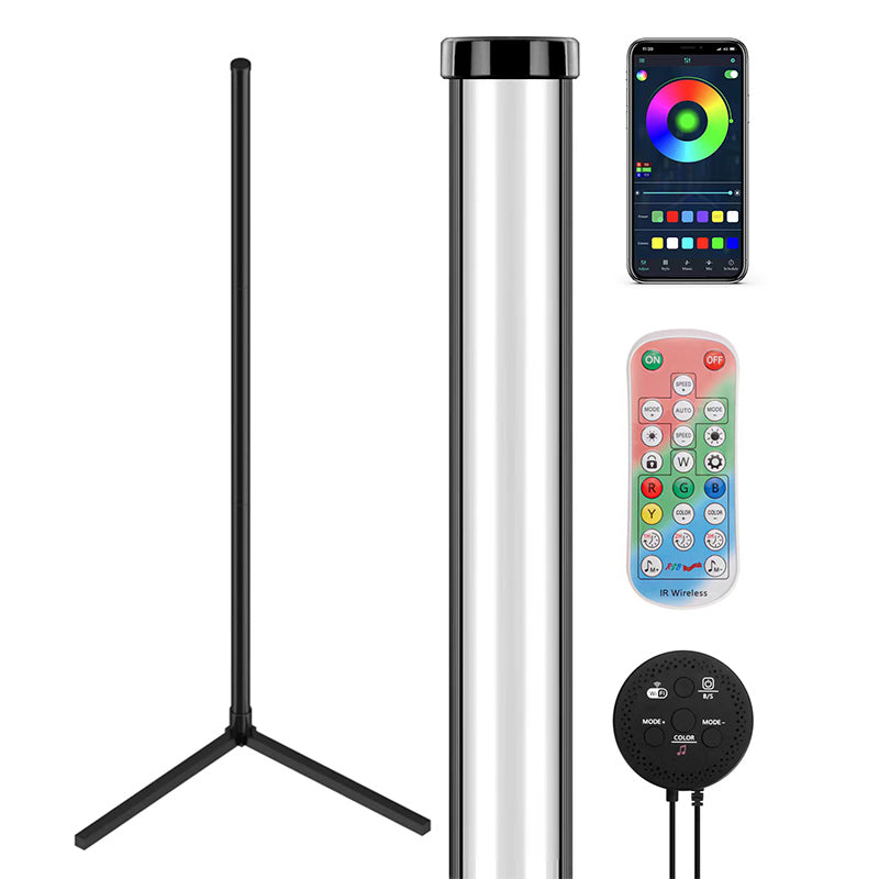 Smart RGB LED Floor Lamp APP Control Stand Corner Floor Ambiance Light