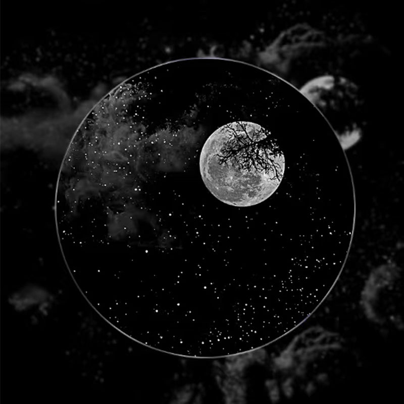 2 In 1 Moon Projection Led Lamp Starry Sky Projector Night Light For home Bedroom Decor