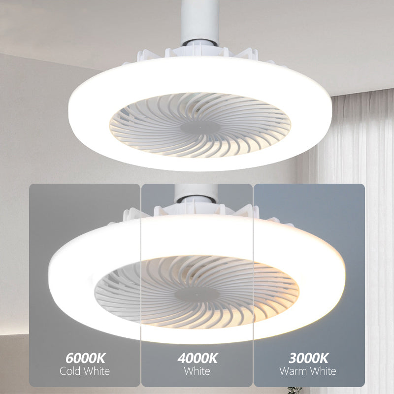 Intelligent Remote Control High-power LED Fan Light Can Be Remotely Controlled with Dimming and Wind Speed Fan Light