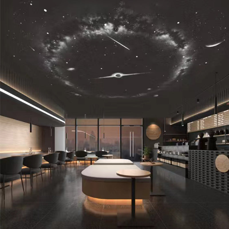 2 In 1 Moon Projection Led Lamp Starry Sky Projector Night Light For home Bedroom Decor