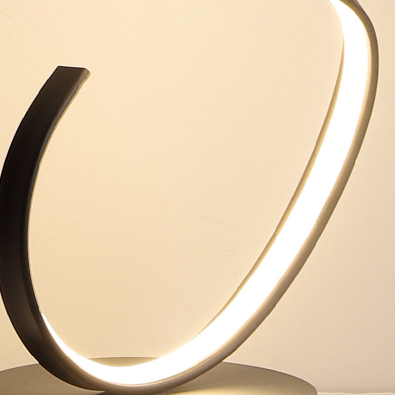 Modern Decorative Spiral Floor Lamp for Sofa Side Bedside Living Room Office Hotel