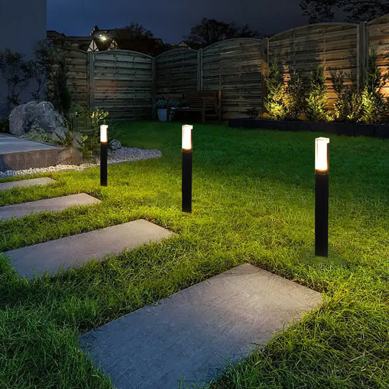 Waterproof Garden Lamp Outdoor Decorative Spike Pillar Pole Lights Garden Lights for Lawn Patio Yard Walkway