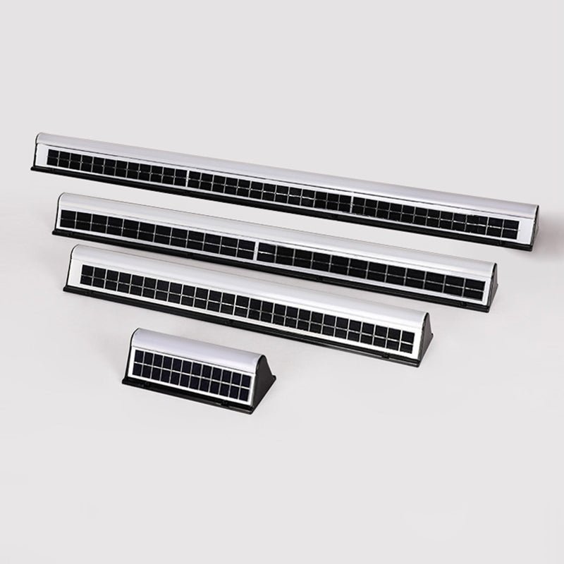 Outdoor Sconce Solar Powered Modern Long Wall Light IP65 for Garden Decorative Lighting with remote