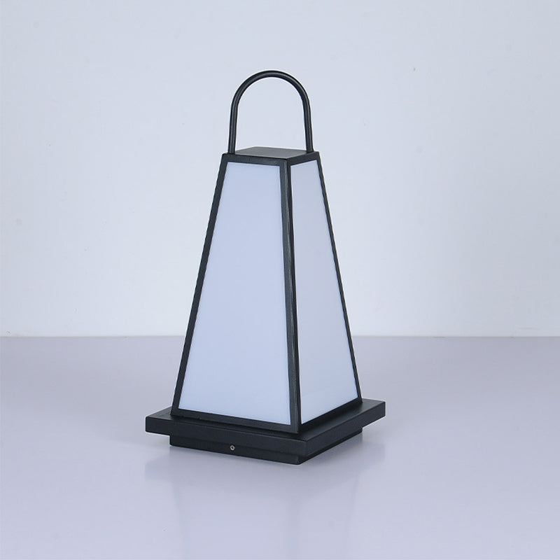 NEW Outdoor landscape LED Post Lamp Decoration Solar Garden Lantern Light