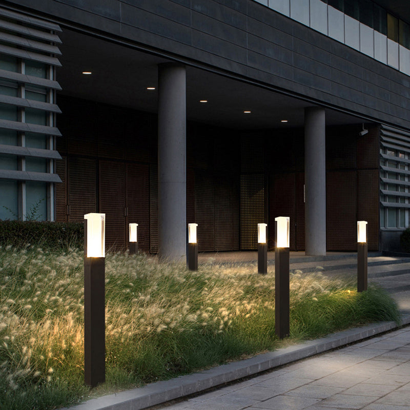 Waterproof Garden Lamp Outdoor Decorative Spike Pillar Pole Lights Garden Lights for Lawn Patio Yard Walkway