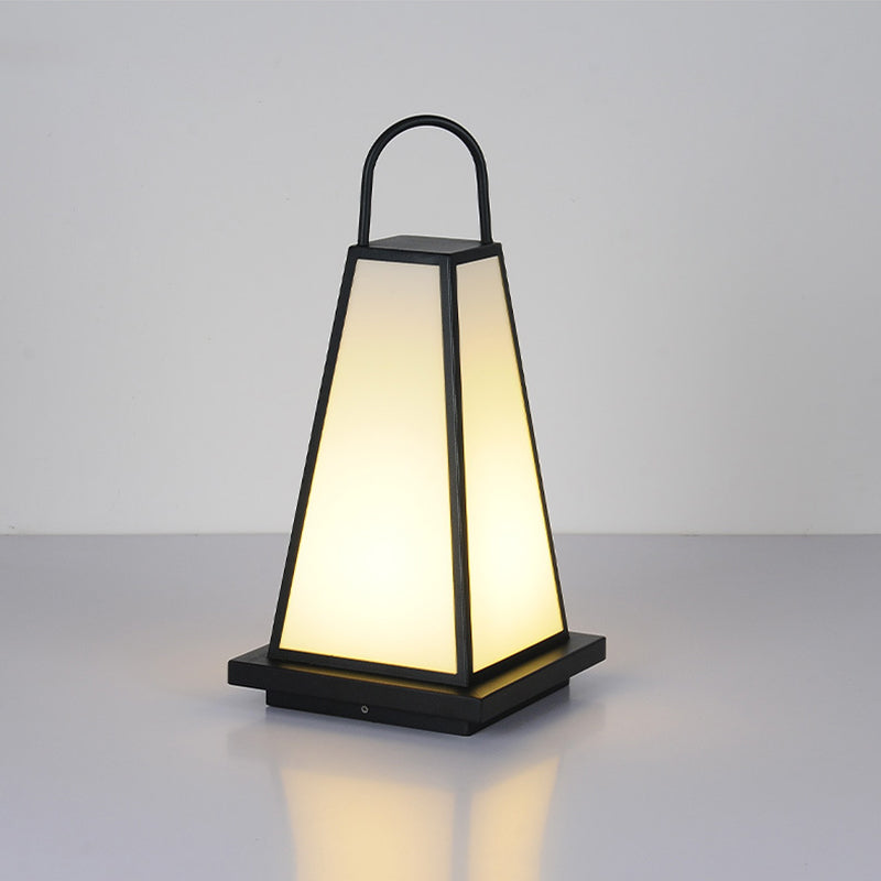 NEW Outdoor landscape LED Post Lamp Decoration Solar Garden Lantern Light