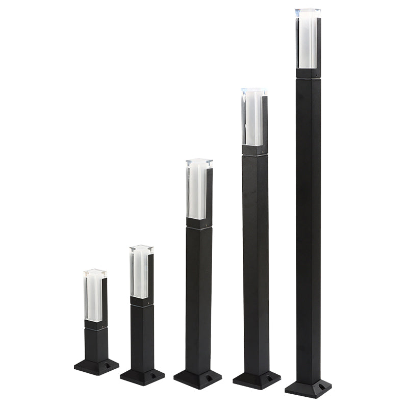 Waterproof Garden Lamp Outdoor Decorative Spike Pillar Pole Lights Garden Lights for Lawn Patio Yard Walkway