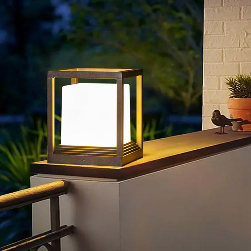 Outdoor Ip65 Waterproof Garden Gate Landscape Decoration Lighting Villa Column Lamp Led Post Pillar Light