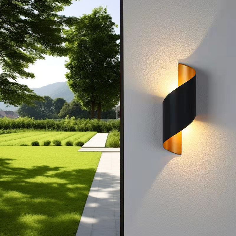 Led Modern Up and Down Outdoor Lighting IP65 Porch Sconce Wall Light