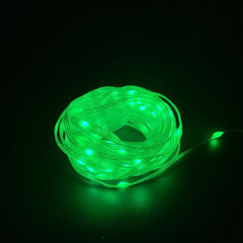 Digital Fairy Light String Holiday Christmas Decoration RGB Color Music Function Smart String Light
