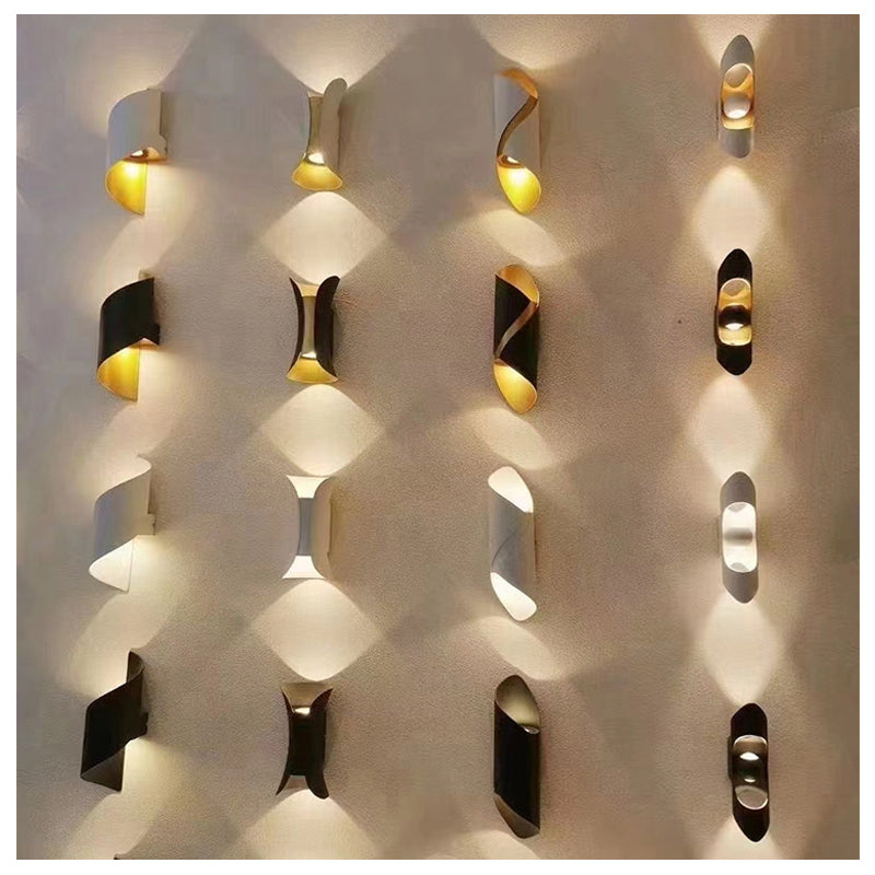Outdoor Garden Lighting Led Wall Lamp Up and Down White Lamps Power Chip Warm Bracket Wall Light