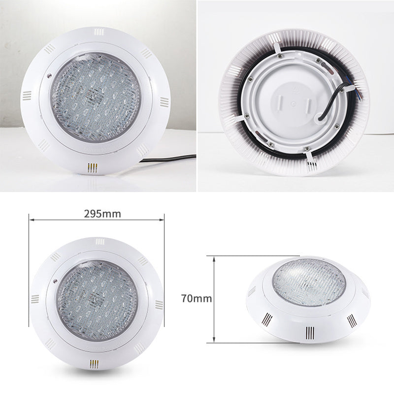 Abs 12V AC Wall Mounted Pool Light Ip68 Waterproof Underwater Led Rgb Swimming Pool Lighting