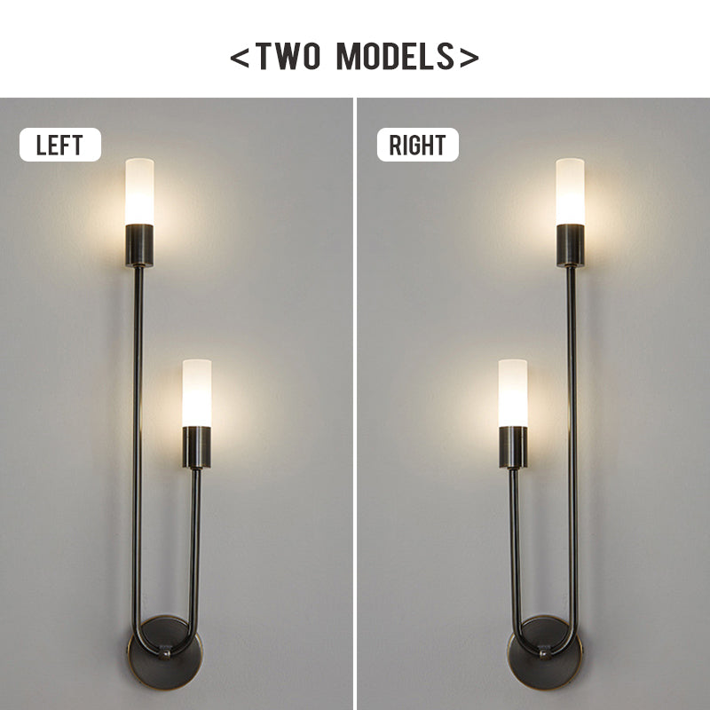 Dropshipping New Trendy Modern Simple LED Wall Sconces Light for Living Room Bedroom Lighting U-shape Wall Mounted Light