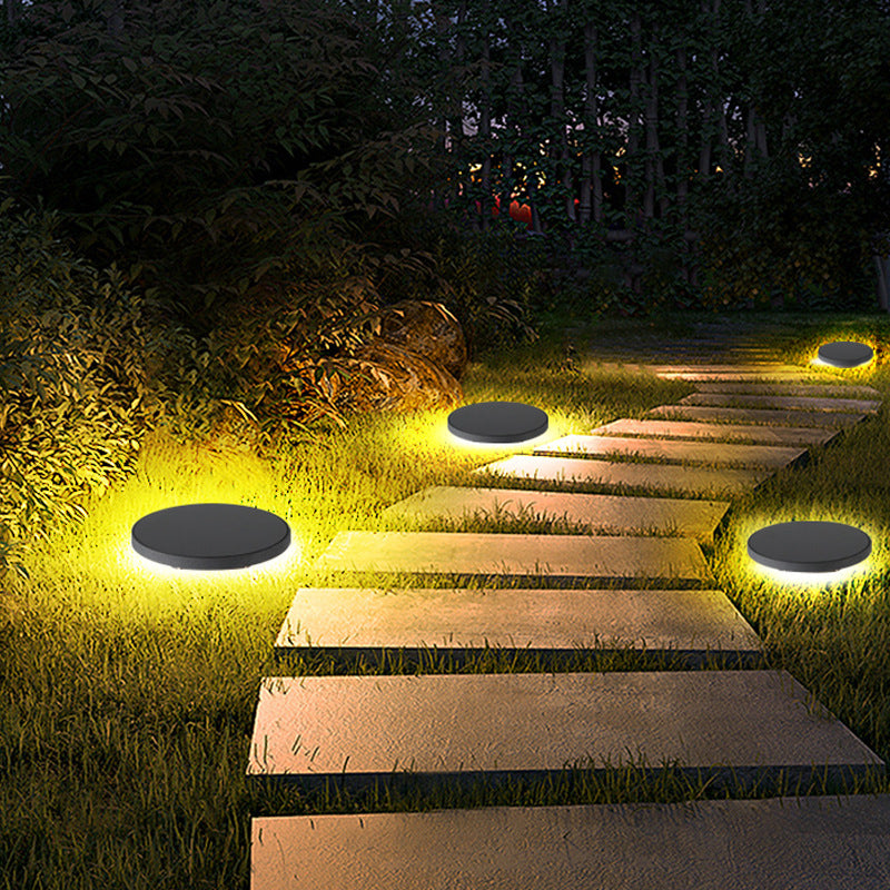 Outdoor Lawn Lamp Spot Garden Light Waterproof LED 18W Garden Lawn Light Round for Courtyard Garden Lighting