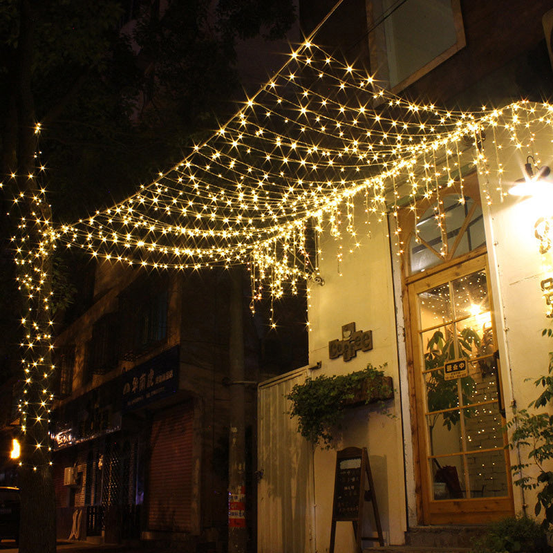 Outdoor Garden Color Decoration String Light Waterproof LED Solar Christmas Lights