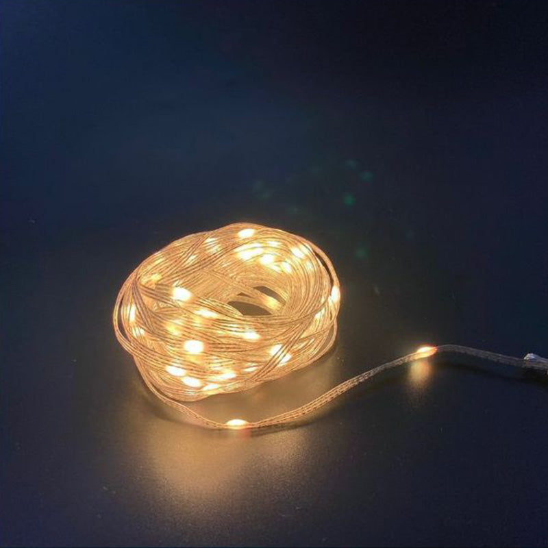 Digital Fairy Light String Holiday Christmas Decoration RGB Color Music Function Smart String Light