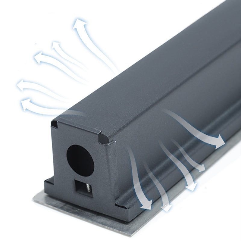 IP66 Waterproof 24V DC 6W White LED Long Strip Buried Lamp Outdoor Pavement Recessed Linear Inground Light