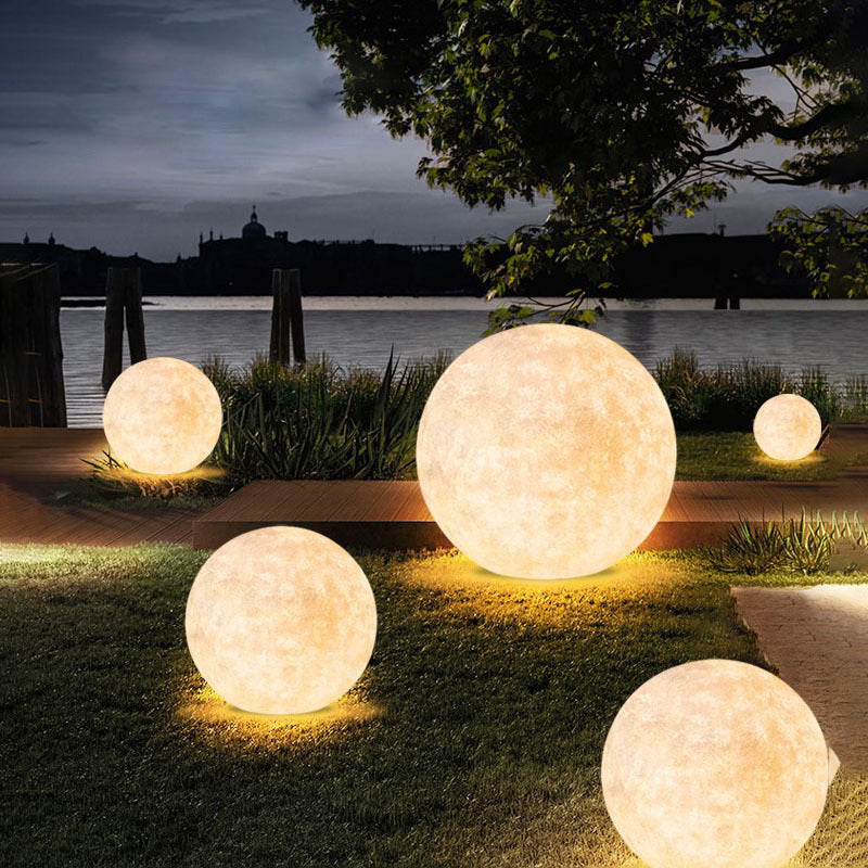 Outdoor Lawn Lamp Pool Party Atmosphere Lamp Creative Garden Moon Lamp