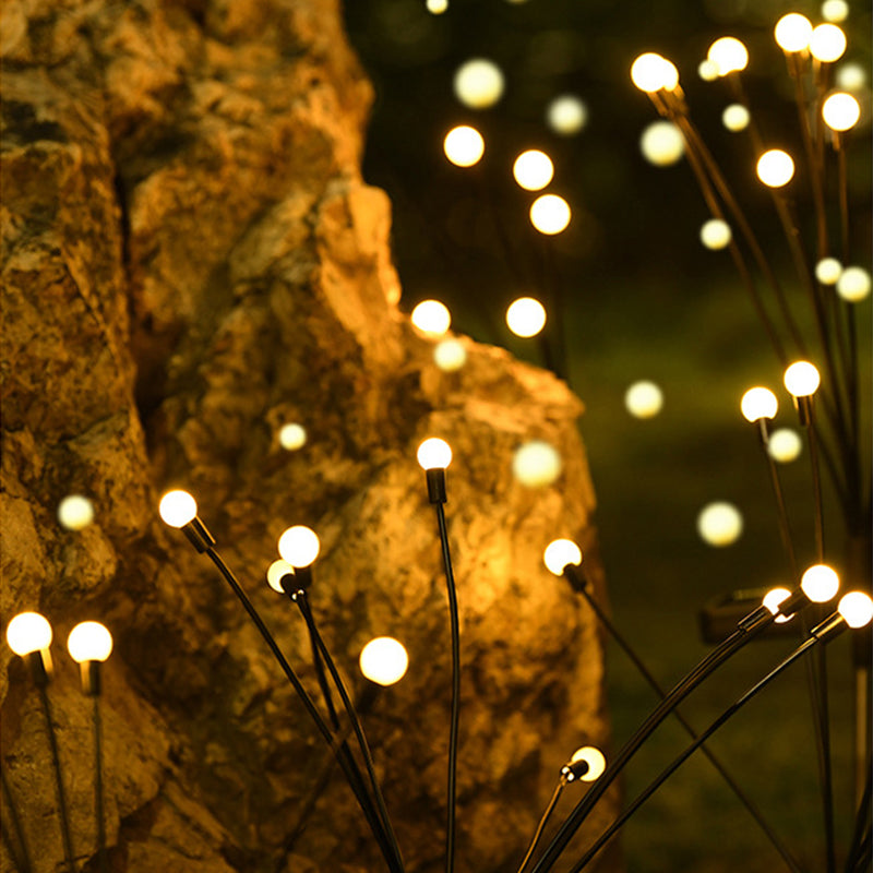 Outdoor Solar Pathway Light IP65 Waterproof Firework 6/8/10 heads Led Solar Garden Lamp Swaying Firefly Light