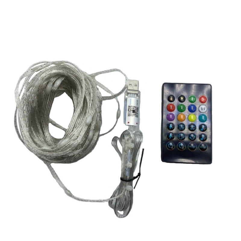 Top Seller Waterproof Outdoor Indoor Decoration Christmas Patio RGB Smart LED Fairy String Light