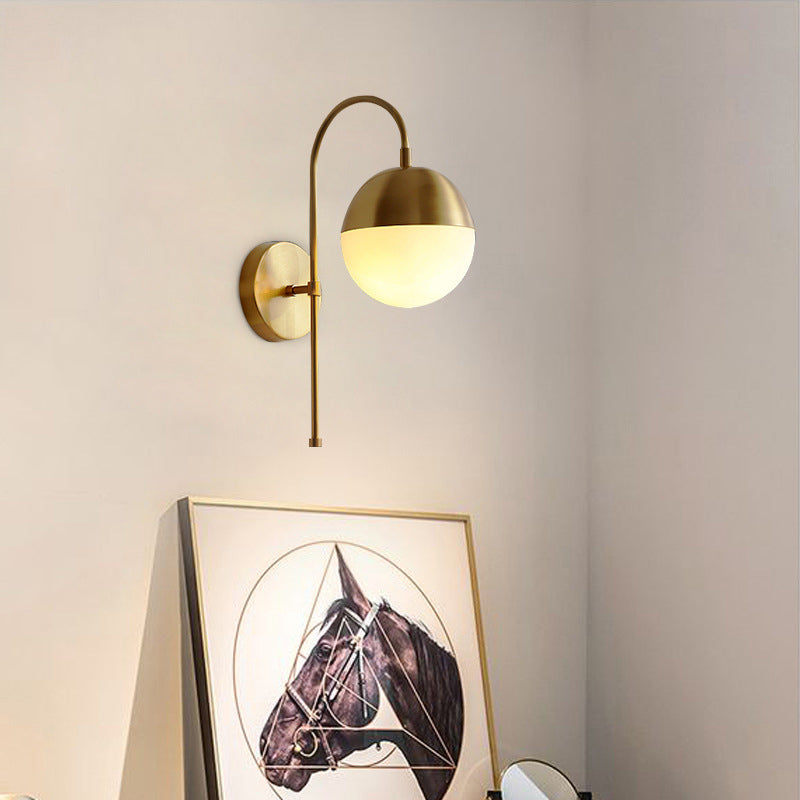 Simple Living Room Aisle Corridor Balcony Fashion Personality Creative Bedroom Bedside Wall Lamp