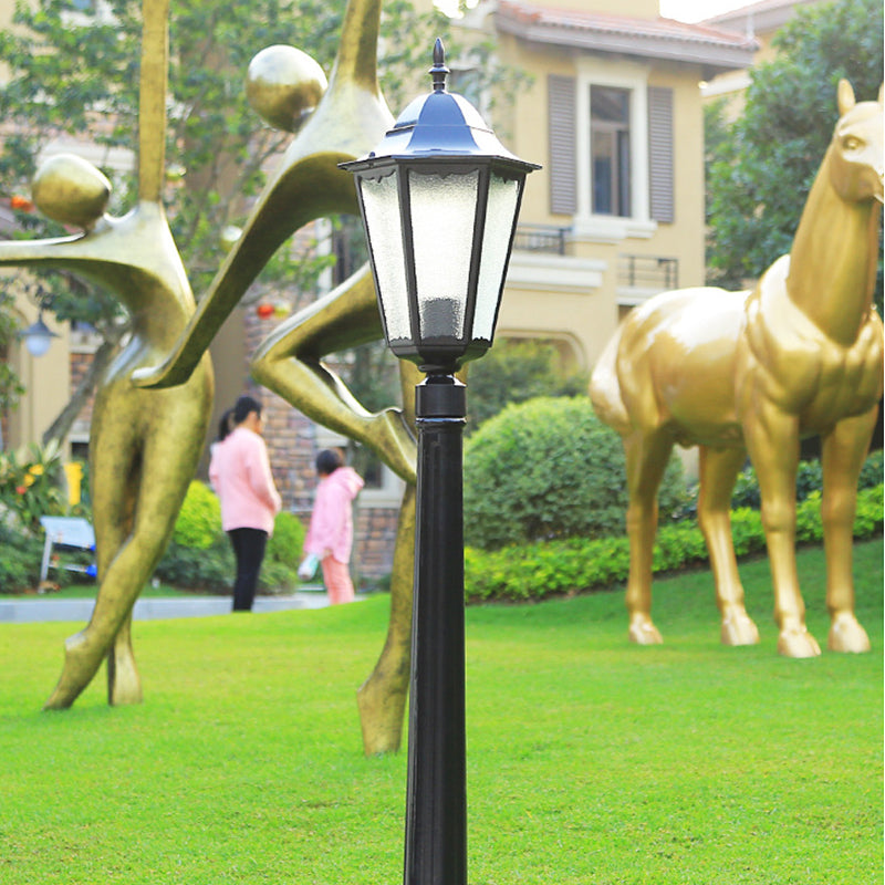 Customized 0.8m 1m 2m 3m 3.5m Outdoor Antique Garden Lights Decorative Street Lamp Lighting Road Waterproof Modern Poles