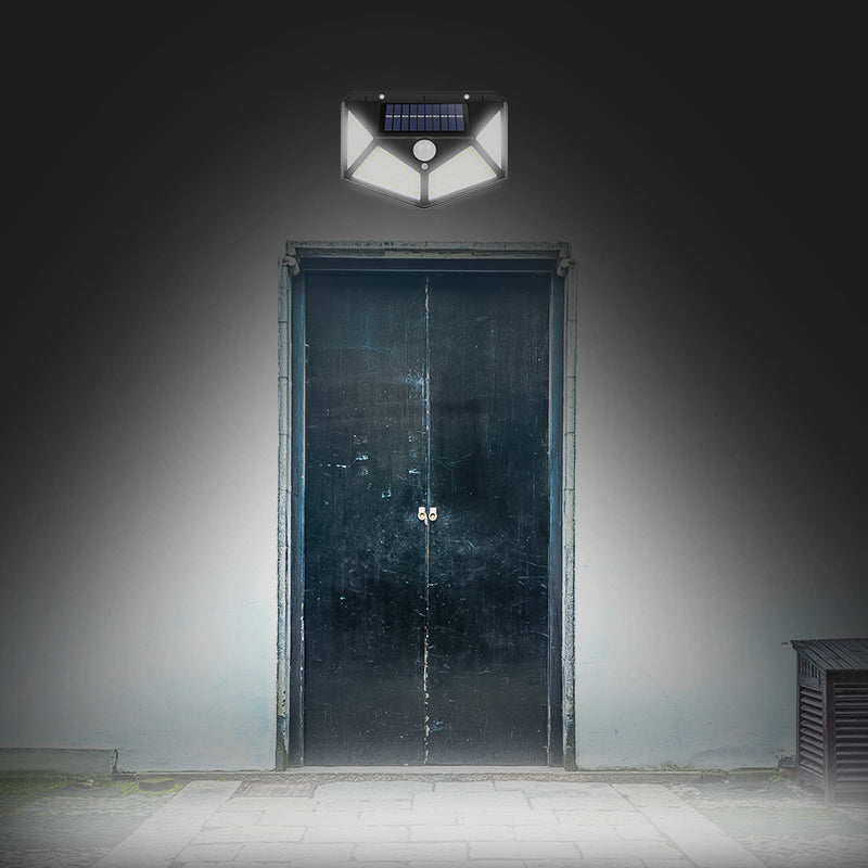 New Solar Powered Led Wall Light Outdoor Lights Wall Mounted For Garden Home