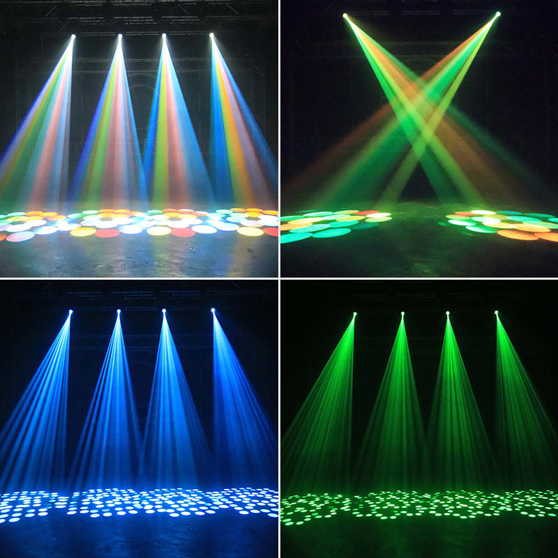 Stage Beam Light Equipment 100W Moving Head 18 Prism Stage Light Mixer With Flight case