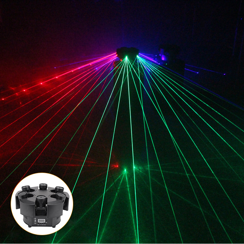 Christmas Projector Laser Lighting RGB Color for Stage Wedding Event Club DJ