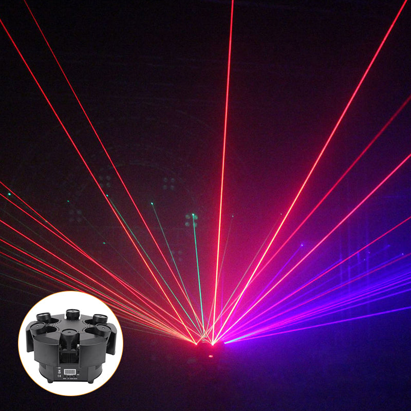 Christmas Projector Laser Lighting RGB Color for Stage Wedding Event Club DJ