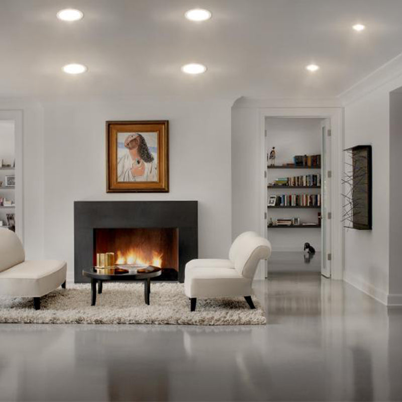 Recessed Mounted Round Ceiling Lights Led Panel Light 24W For Indoor