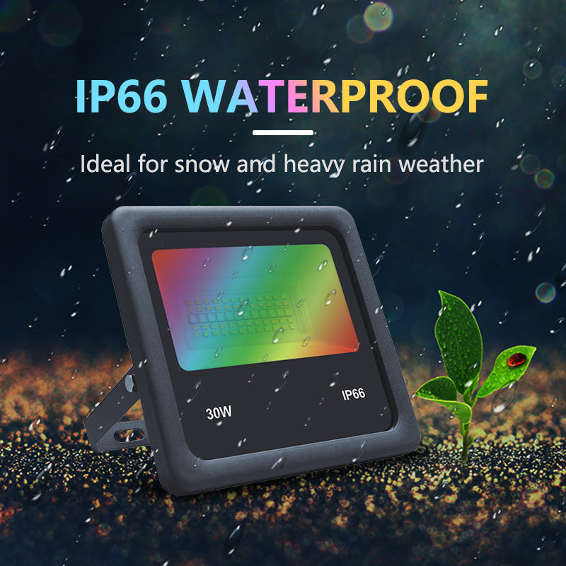 Smart Home Smart Lighting Wifi App Control LED RGB Smart Flood Light