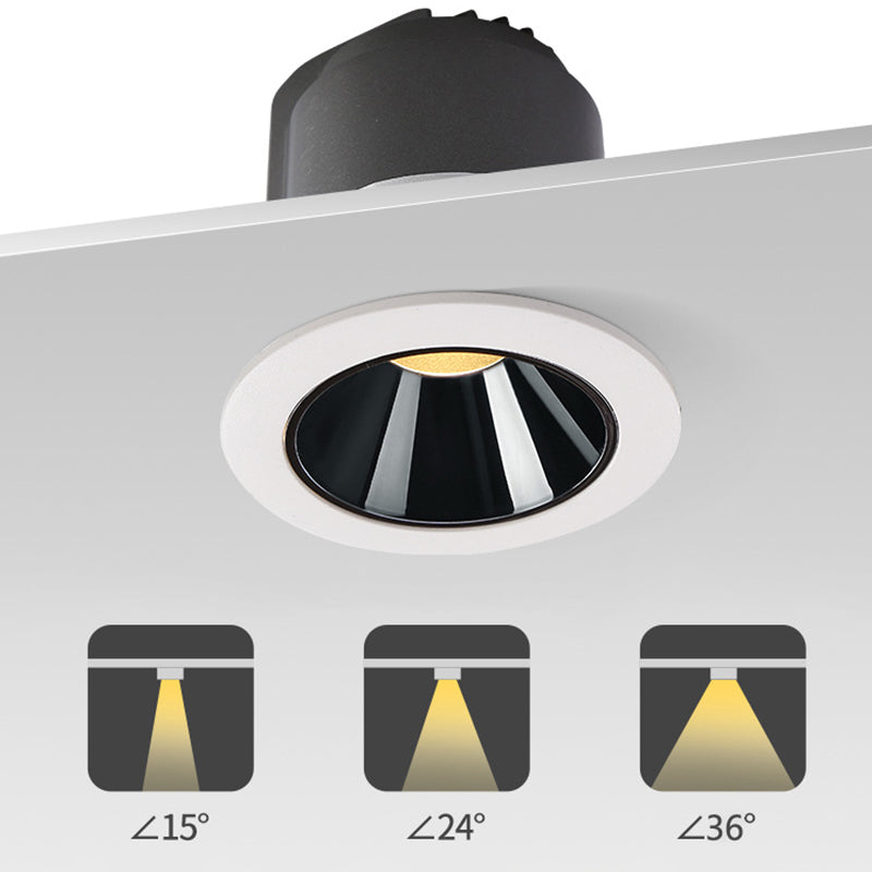 Hot Selling Modern Die-cast Aluminum Ceiling Light Hotel Recessed Downlights