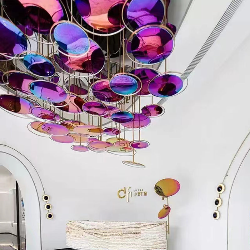 Luxury Art Chandeliers Project Engineering Chandelier Banquet Hall Led Pendant Light