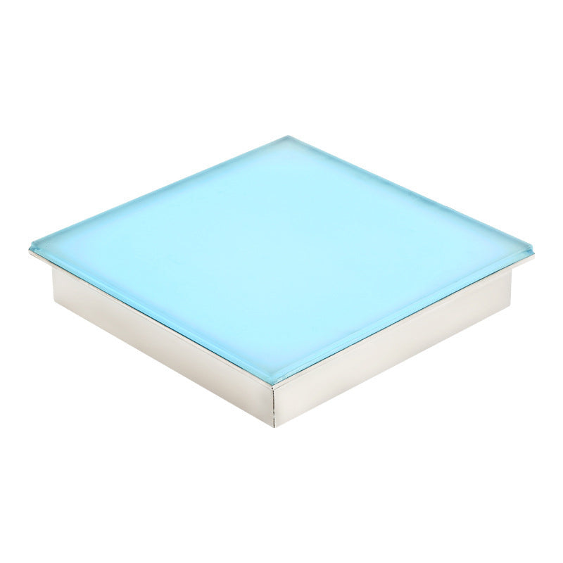 Customized IP67 DC24V 10W Recessed Square Led Brick Light Dance Floor For Outdoor Landscape