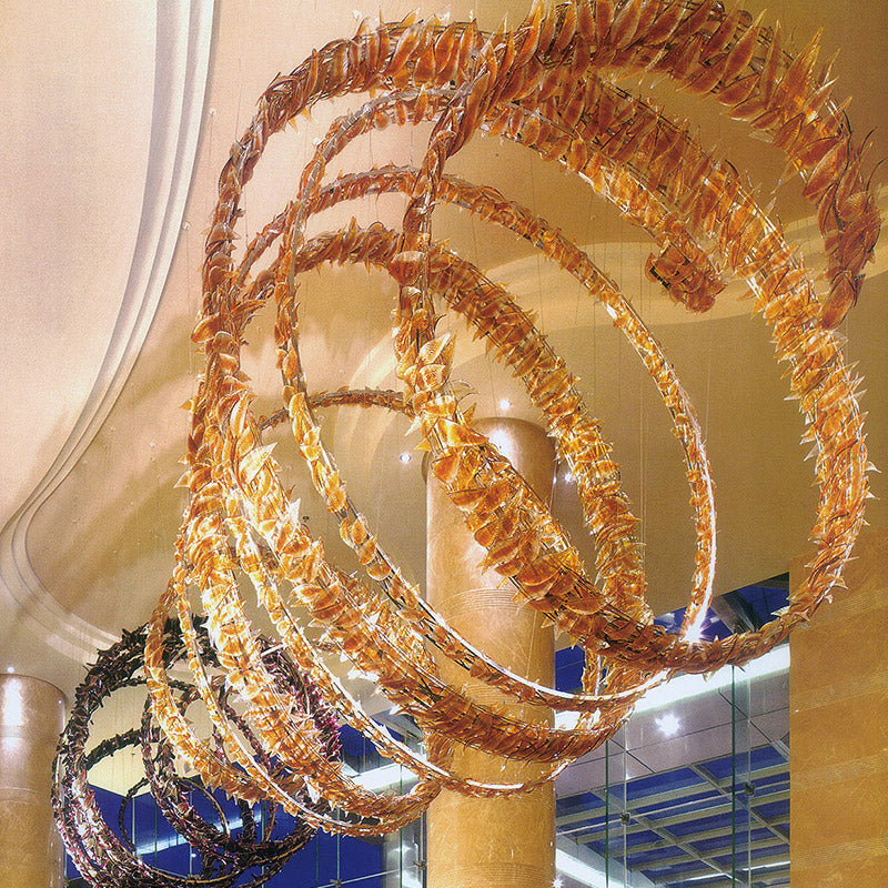 Modern Luxury Decorative Villa Lobby Hotel Hall Big Project Led Pendant Light Ceiling Chandelier