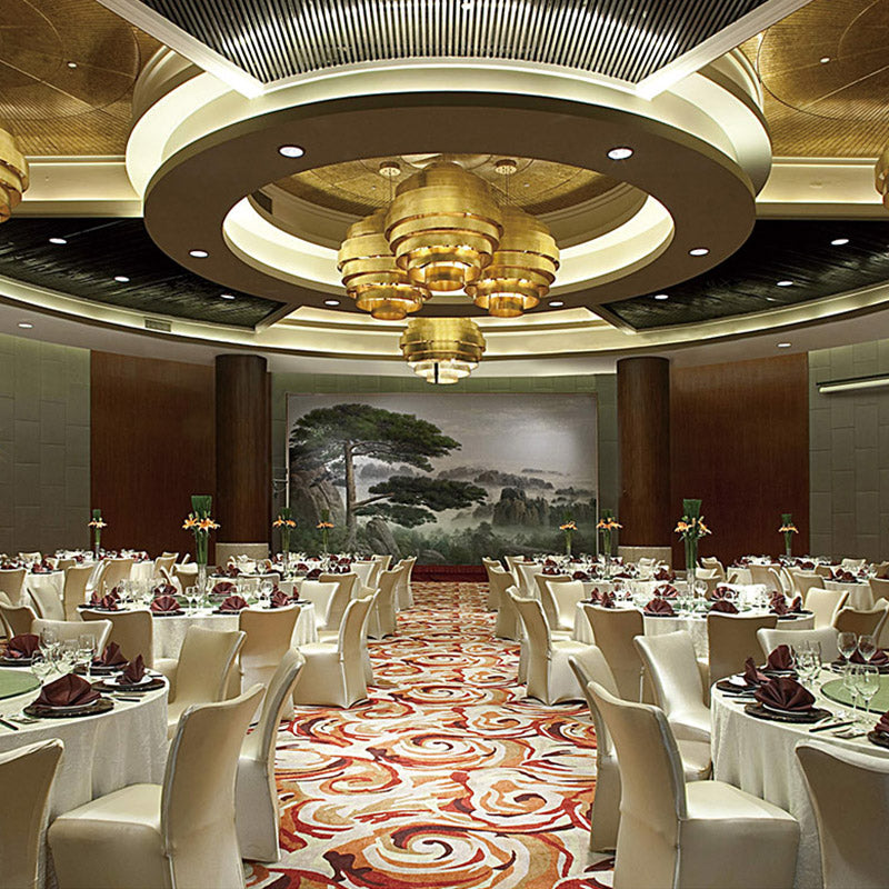 Hotel projects customised chandelier luxury led crystal chandelier pendant light