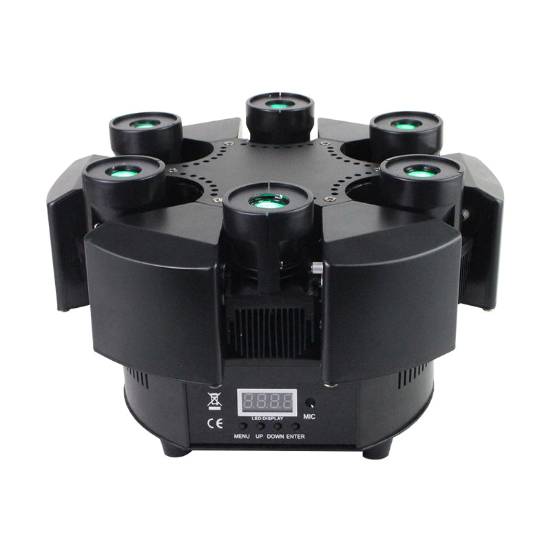 Professional Beam Light 6*10W RGBW 4in1 Led Par Light Stage For Culb Disco