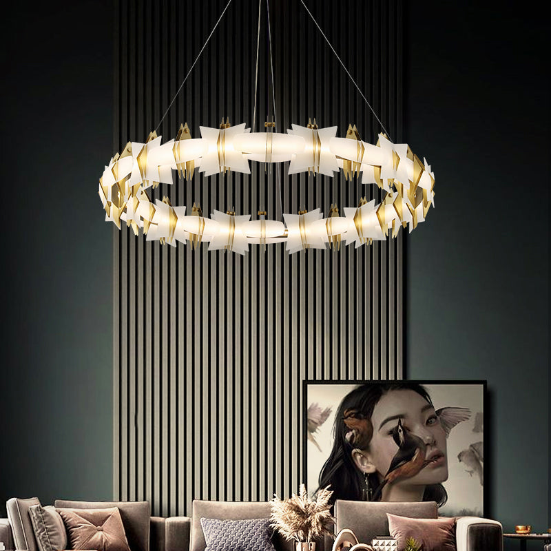 Living Room Crystal Lamp Creative Modern Lights Lighting Chandelier